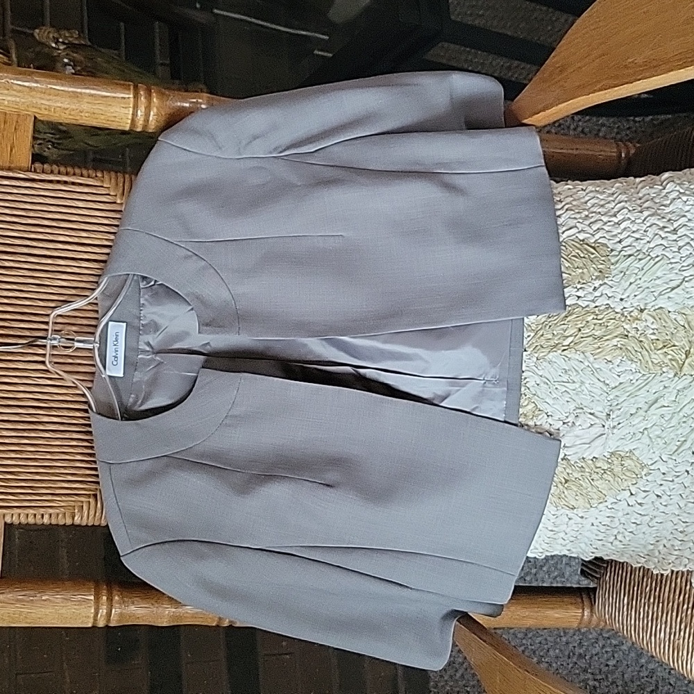 Calvin Klein shrug, gray, OS